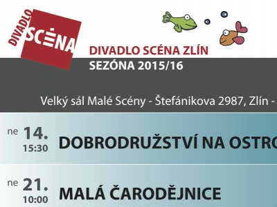 Program Divadla Scéna na únor 2016